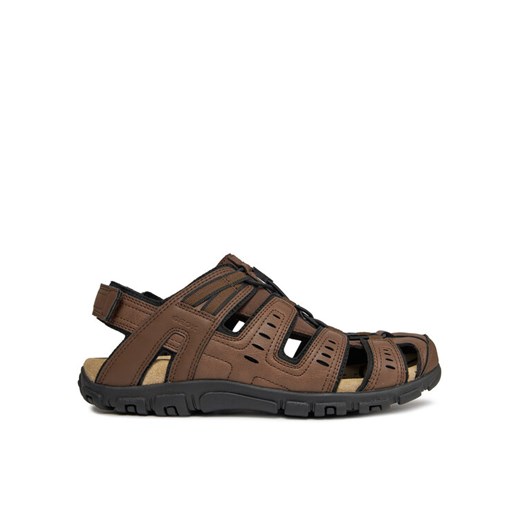 Sandały Geox Uomo Sandal Strada U4524C 000ME C6006 Brązowy Geox 41 eobuwie.pl
