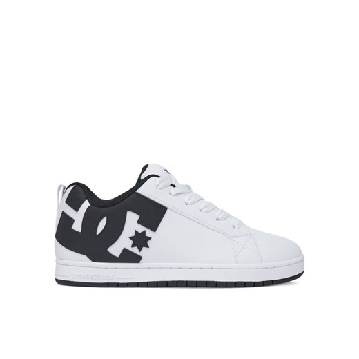 Sneakersy DC COURT GRAFFIK 300529-WLK Biały ze sklepu eobuwie.pl w kategorii Buty sportowe męskie - zdjęcie 182102673