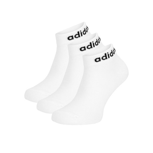 Skarpety adidas HT3451 3-PACK Biały ze sklepu eobuwie.pl w kategorii Skarpetki męskie - zdjęcie 182102682