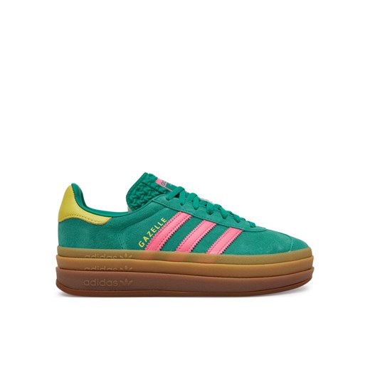 Sneakersy adidas Gazelle Bold JH9668 Zielony ze sklepu eobuwie.pl w kategorii Buty sportowe damskie - zdjęcie 182102711