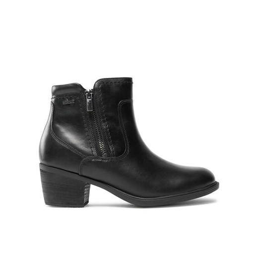 Botki Clarks Neva Zip Wp 261751994 Czarny ze sklepu eobuwie.pl w kategorii Botki - zdjęcie 182102783