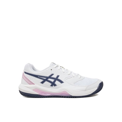 Buty do tenisa Asics Gel-Dedicate 8 Clay 1042A255 Biały ze sklepu eobuwie.pl w kategorii Buty sportowe damskie - zdjęcie 182102794