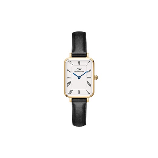 Zegarek Daniel Wellington Quadro Roman Numerals Sheffield DW00100692 Czarny ze sklepu eobuwie.pl w kategorii Zegarki - zdjęcie 182102821