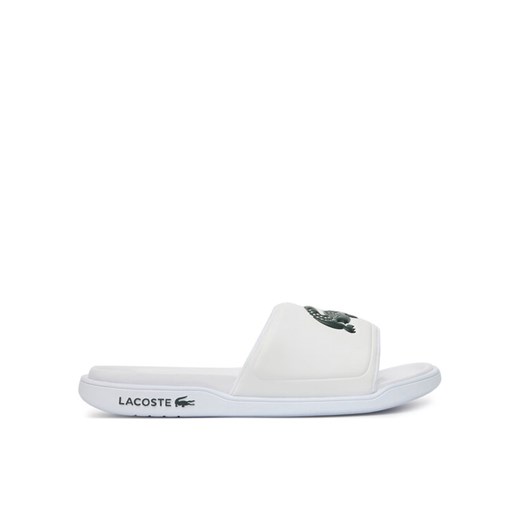 Klapki Lacoste 7-49CFA0041 Biały ze sklepu eobuwie.pl w kategorii Klapki damskie - zdjęcie 182102882