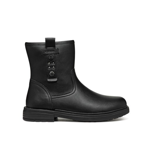 Kozaki Geox Jr Eclair J469QI 0009F C9999 M Czarny ze sklepu eobuwie.pl w kategorii Buty zimowe dziecięce - zdjęcie 182102901