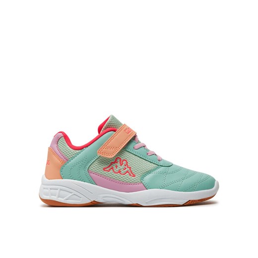 Sneakersy Kappa 260819MFT Zielony ze sklepu eobuwie.pl w kategorii Buty sportowe dziecięce - zdjęcie 182102973