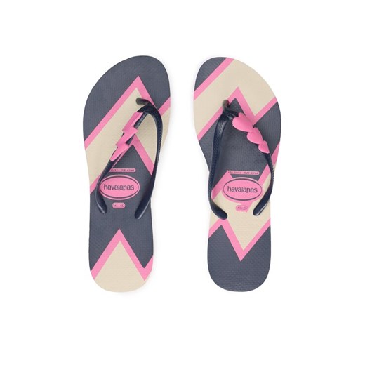 Japonki Havaianas 41469120121 Kolorowy Havaianas 41_42 eobuwie.pl