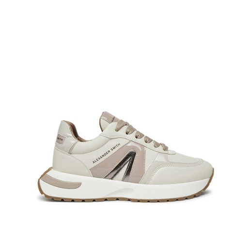 Sneakersy Alexander Smith Hyde 1307 Écru ze sklepu eobuwie.pl w kategorii Buty sportowe damskie - zdjęcie 182103141