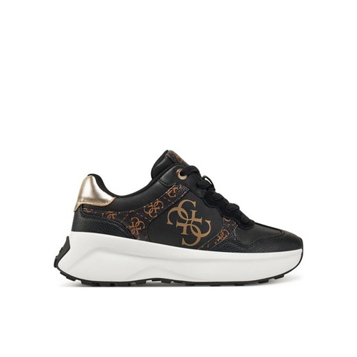 Sneakersy Guess FLPLUC FAL12 Czarny ze sklepu eobuwie.pl w kategorii Buty sportowe damskie - zdjęcie 182103163