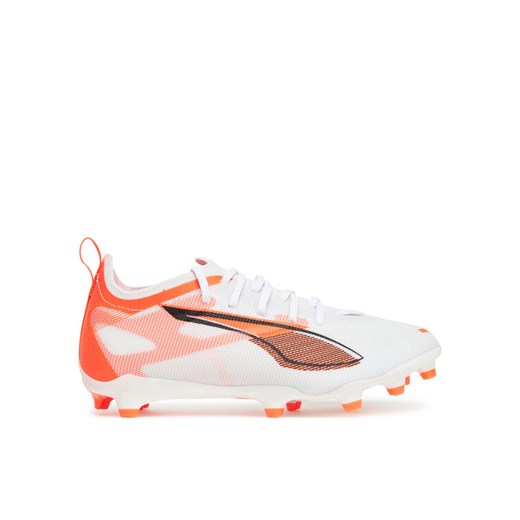 Buty do piłki nożnej Puma Ultra 5 Pro Fg/Ag Jr 108165 01 Biały ze sklepu eobuwie.pl w kategorii Buty sportowe dziecięce - zdjęcie 182103164