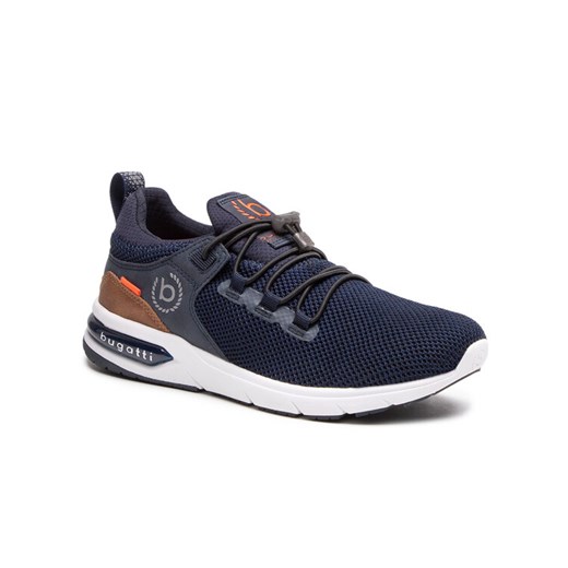 Sneakersy Bugatti 342-65860-6900-4100 Granatowy ze sklepu eobuwie.pl w kategorii Buty sportowe męskie - zdjęcie 182103193