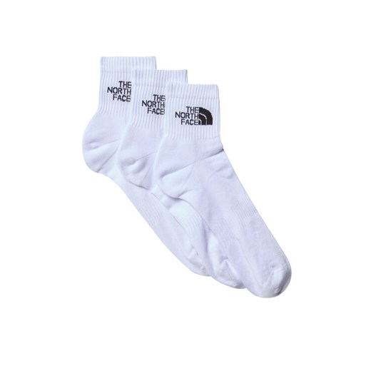 Zestaw 3 par wysokich skarpet męskich The North Face NF0A882GFN41 Biały ze sklepu eobuwie.pl w kategorii Skarpetki damskie - zdjęcie 182103194