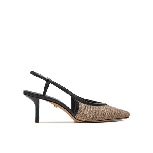 Sandały Max Mara Mmslingpaglia 24145213126 Beżowy ze sklepu eobuwie.pl w kategorii Czółenka - zdjęcie 182103441