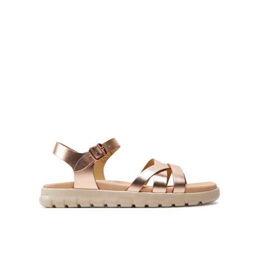 Sandały Geox J Sandal Soleima Gir J45GSA 000CF C7018 D Różowe złoto ze sklepu eobuwie.pl w kategorii Sandały dziecięce - zdjęcie 182103450