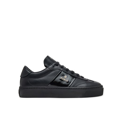 Sneakersy Furla Enjoy Lace-Up Sneaker YI79ENJ BX3711 O6000 Czarny ze sklepu eobuwie.pl w kategorii Buty sportowe damskie - zdjęcie 182103502