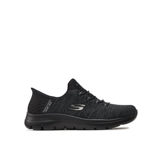 Sneakersy Skechers 149937/BBK Czarny ze sklepu eobuwie.pl w kategorii Buty sportowe damskie - zdjęcie 182103580