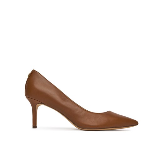 Szpilki LAUREN RALPH LAUREN Lanette 802972023002 Brązowy ze sklepu eobuwie.pl w kategorii Czółenka - zdjęcie 182103604