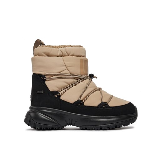 Śniegowce Ugg W Yose Puffer Mid 1131978 Beżowy ze sklepu eobuwie.pl w kategorii Śniegowce damskie - zdjęcie 182103624