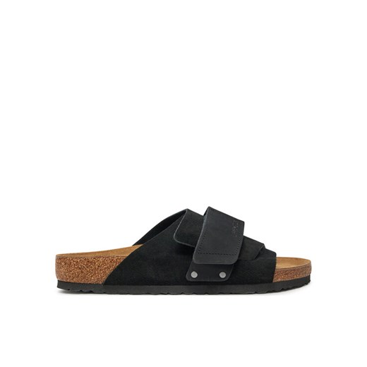 Klapki Birkenstock Kyoto 1022350 Czarny ze sklepu eobuwie.pl w kategorii Klapki męskie - zdjęcie 182103694