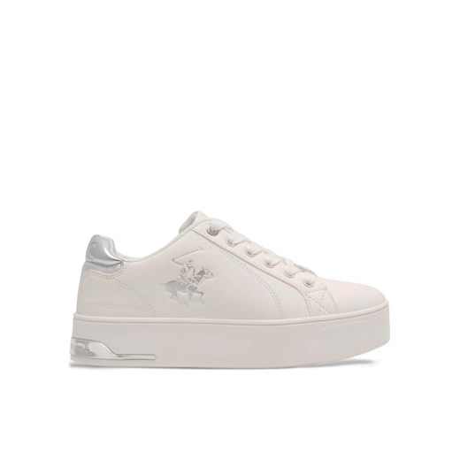 Sneakersy Beverly Hills Polo Club WAG1215004A Biały ze sklepu eobuwie.pl w kategorii Trampki damskie - zdjęcie 182103700