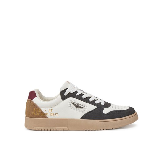 Sneakersy Aeronautica Militare 242SC235PL244 Brązowy ze sklepu eobuwie.pl w kategorii Buty sportowe męskie - zdjęcie 182103924