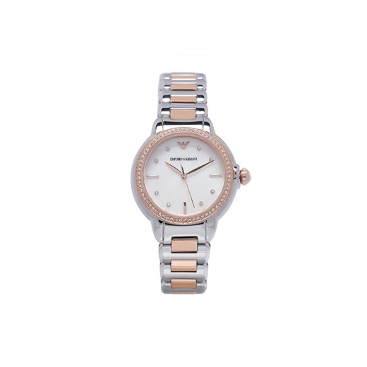 Zegarek Emporio Armani Mia AR11569 Srebrny ze sklepu eobuwie.pl w kategorii Zegarki - zdjęcie 182103954