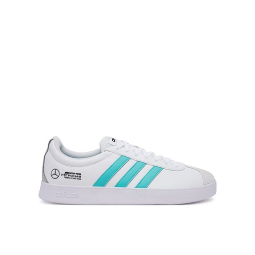 Sneakersy adidas Mercedes - AMG Petronas Formula One Team Vl Court Base Trainers JR1069 Biały ze sklepu eobuwie.pl w kategorii Buty sportowe męskie - zdjęcie 182103981