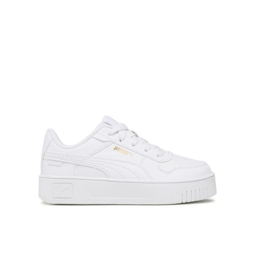 Sneakersy Puma Carina Street PS 393847 01 Biały ze sklepu eobuwie.pl w kategorii Trampki dziecięce - zdjęcie 182104052