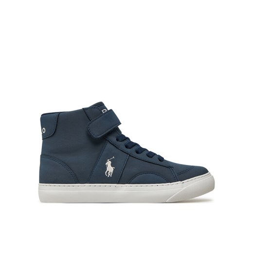 Sneakersy Polo Ralph Lauren RL01232410 Granatowy ze sklepu eobuwie.pl w kategorii Buty sportowe dziecięce - zdjęcie 182104123