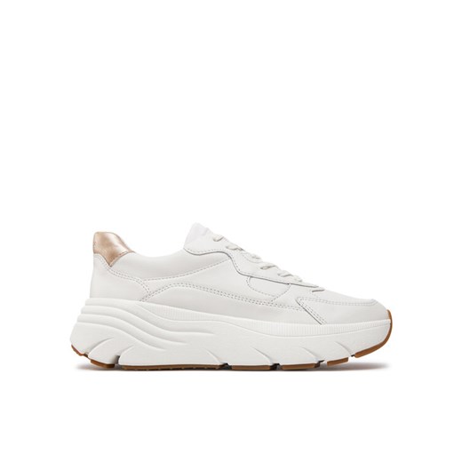 Sneakersy Geox D Diamanta D45UFB 085NF C1327 Biały ze sklepu eobuwie.pl w kategorii Buty sportowe damskie - zdjęcie 182104151