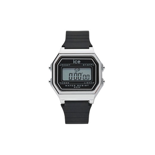 Zegarek Ice-Watch Digit Retro 22063 Czarny ze sklepu eobuwie.pl w kategorii Biżuteria i zegarki dziecięce - zdjęcie 182104200