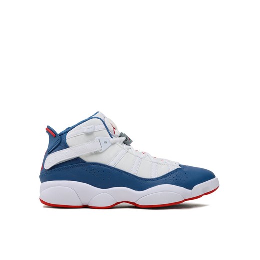 Buty do koszykówki Nike Jordan 6 Rings 322992 140 Biały ze sklepu eobuwie.pl w kategorii Buty sportowe męskie - zdjęcie 182104283