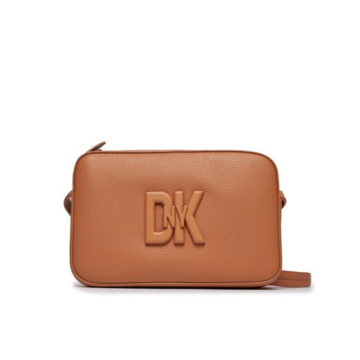Torebka DKNY Seventh Avenue Sm Ca R33EKY31 Brązowy ze sklepu eobuwie.pl w kategorii Listonoszki - zdjęcie 182104310