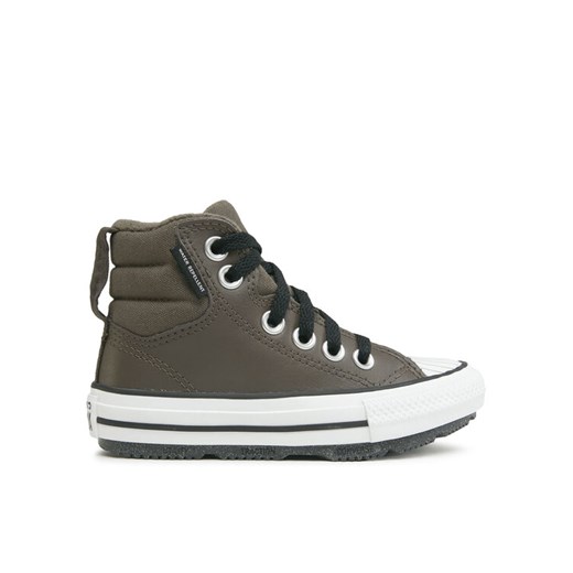 Trampki Converse Chuck Taylor All Star Berkshire Boot A04812C Beżowy ze sklepu eobuwie.pl w kategorii Trampki dziecięce - zdjęcie 182104323