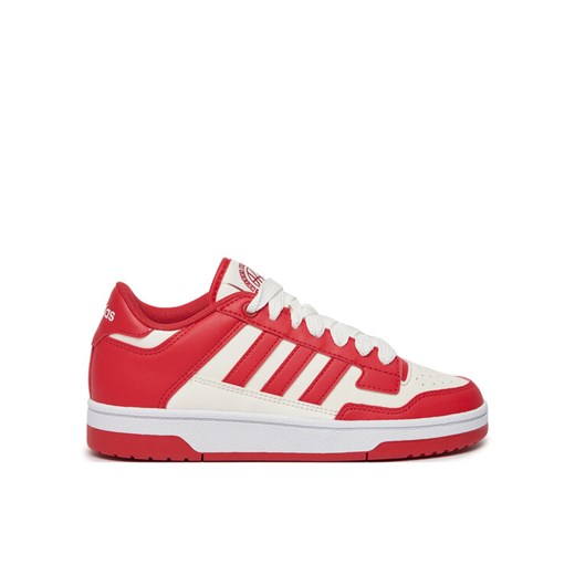 Sneakersy adidas Rapid Court Low JR0164 Czerwony ze sklepu eobuwie.pl w kategorii Buty sportowe damskie - zdjęcie 182104433