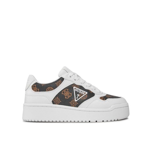Sneakersy Guess Miram2 FLPMI2 FAL12 Biały ze sklepu eobuwie.pl w kategorii Buty sportowe damskie - zdjęcie 182104472