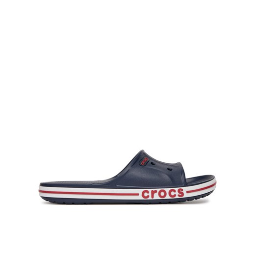 Klapki Crocs BAYABAND SLIDE 205392-4CC Granatowy ze sklepu eobuwie.pl w kategorii Klapki męskie - zdjęcie 182104620