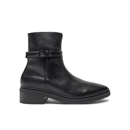 Botki Calvin Klein HW0HW02183 Czarny ze sklepu eobuwie.pl w kategorii Botki - zdjęcie 182104680
