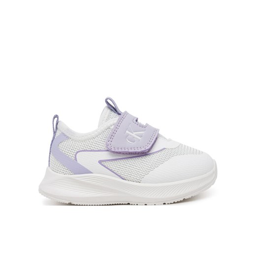 Sneakersy Calvin Klein Jeans Low Cut Velcro 1A9-82026-1697X M Biały ze sklepu eobuwie.pl w kategorii Buty sportowe dziecięce - zdjęcie 182104691