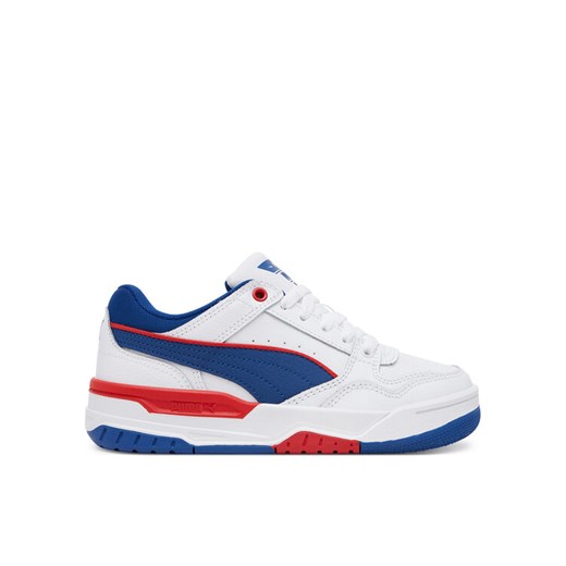 Sneakersy Puma Rebound Retro Jr 401564 03 Biały ze sklepu eobuwie.pl w kategorii Buty sportowe dziecięce - zdjęcie 182104812