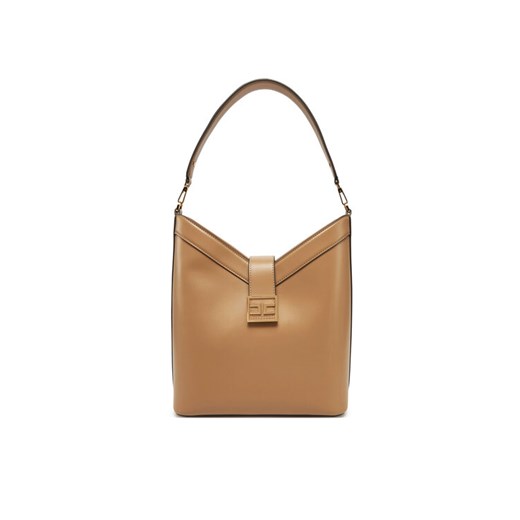 Torebka Elisabetta Franchi BS-19A-51E2-V400 Brązowy ze sklepu eobuwie.pl w kategorii Torby Shopper bag - zdjęcie 182104840
