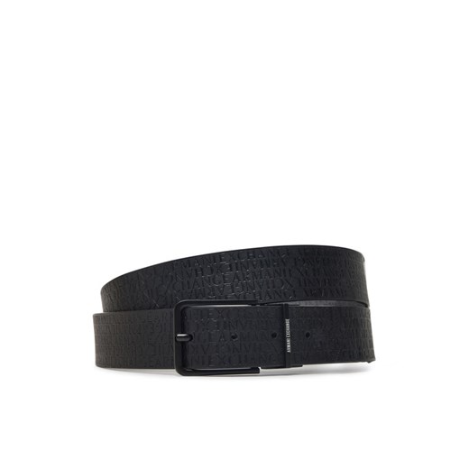Pasek Męski Armani Exchange 951325 2F800 05021 Czarny ze sklepu eobuwie.pl w kategorii Paski męskie - zdjęcie 182104874
