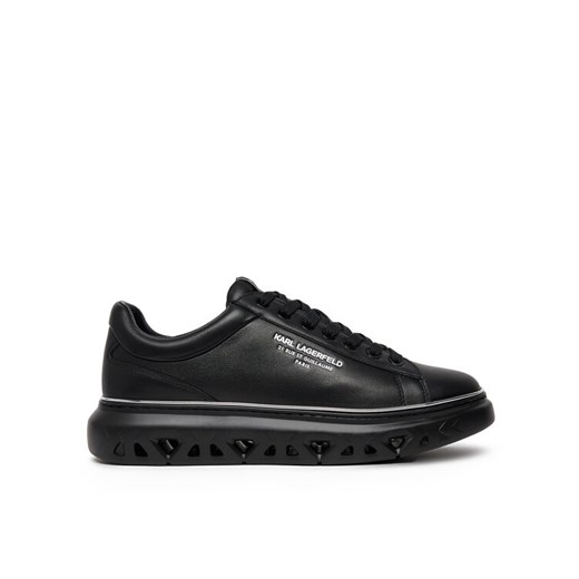 Sneakersy KARL LAGERFELD Kapri Kite KL54525 Czarny ze sklepu eobuwie.pl w kategorii Buty sportowe męskie - zdjęcie 182105013