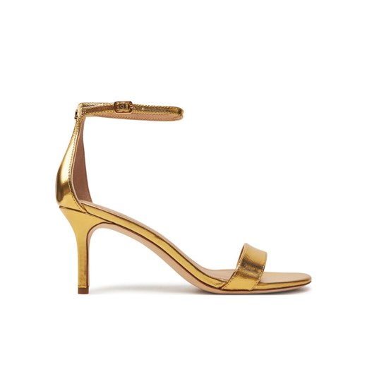 Sandały LAUREN RALPH LAUREN 802978207001 Złoty 36 eobuwie.pl