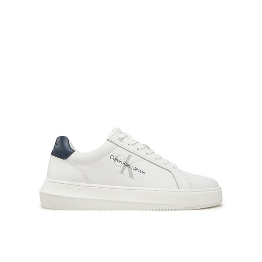 Sneakersy Calvin Klein Jeans YM0YM00681 Biały ze sklepu eobuwie.pl w kategorii Buty sportowe męskie - zdjęcie 182105173