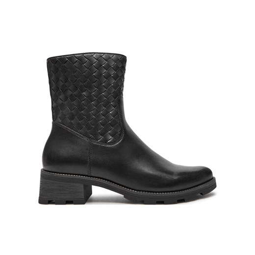 Botki Caprice 9-25429-43 Czarny ze sklepu eobuwie.pl w kategorii Botki - zdjęcie 182105204