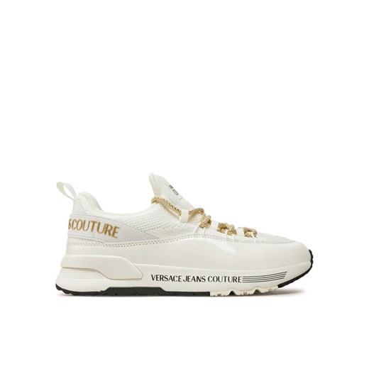 Sneakersy Versace Jeans Couture Dynamic 77VA3SAB Biały ze sklepu eobuwie.pl w kategorii Buty sportowe damskie - zdjęcie 182105282