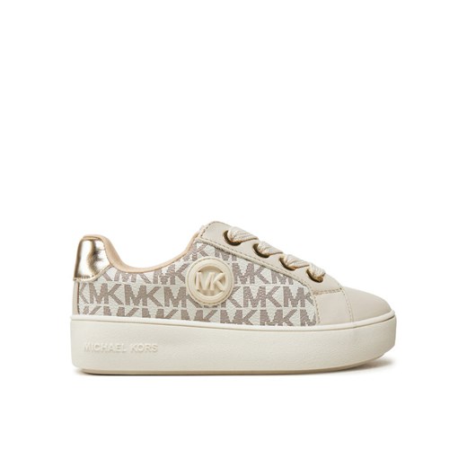 Sneakersy MICHAEL KORS KIDS MK101062 Beżowy ze sklepu eobuwie.pl w kategorii Trampki dziecięce - zdjęcie 182105361