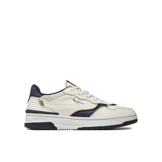 Sneakersy Pepe Jeans PMS00029 Biały ze sklepu eobuwie.pl w kategorii Buty sportowe męskie - zdjęcie 182105444