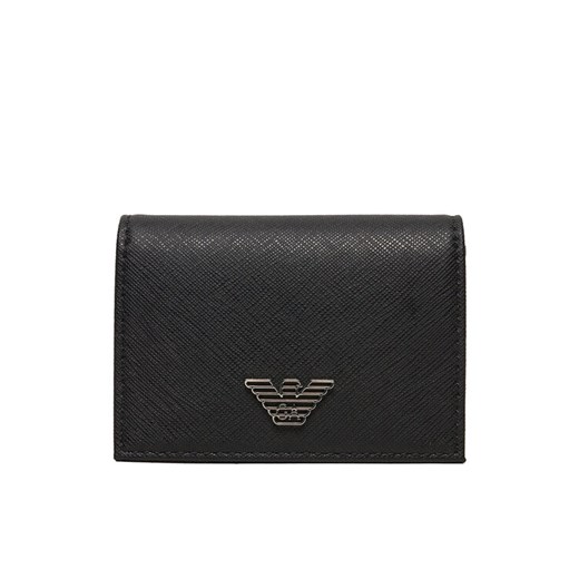 Mały Portfel Męski Emporio Armani Y4R576 Y138E 81072 Czarny ze sklepu eobuwie.pl w kategorii Portfele męskie - zdjęcie 182105464